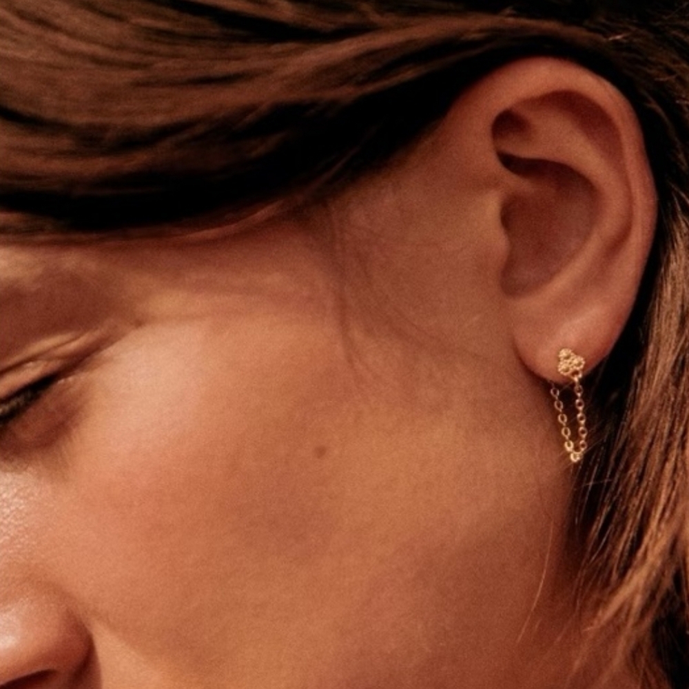 Sezane Chain Drop Earring